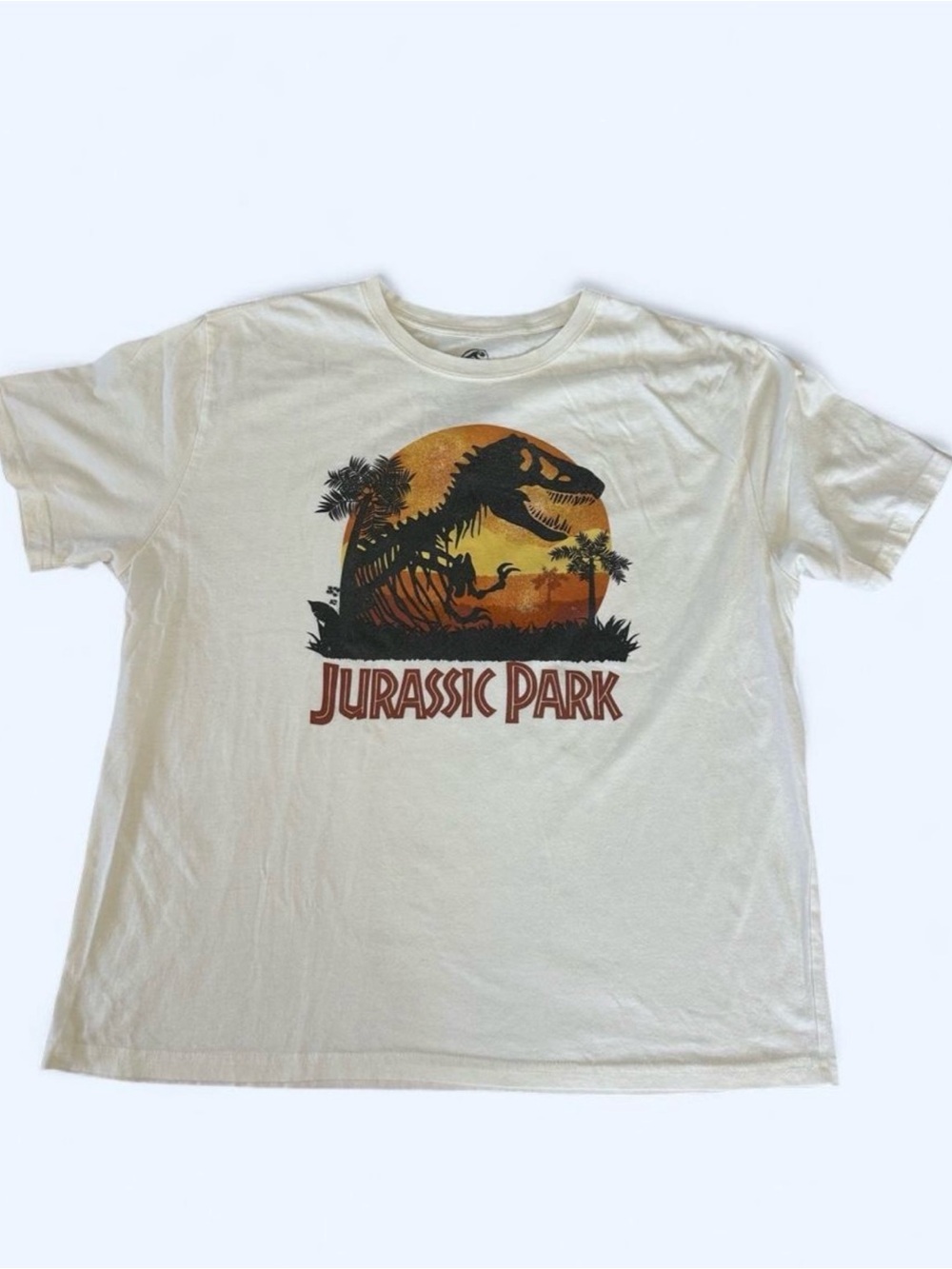 Jurassic Park Graphic Tee - White